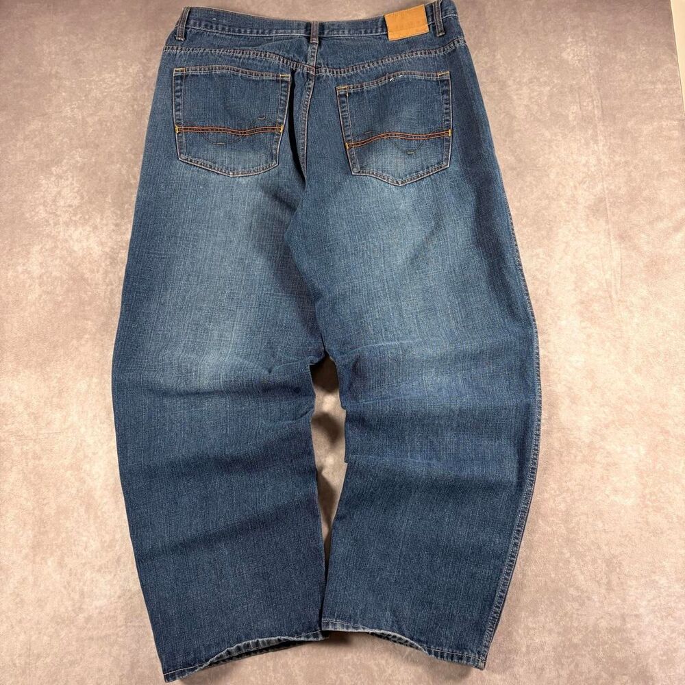 vintage y2k xers baggy embroidered jeans